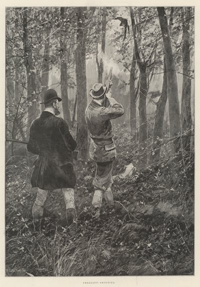 Caza de Faisanes de Richard Caton Woodville junior